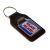 Keyring Key Ring bonded leather key fob BLAH BLAH Urban Slang