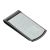 Mesh Design Square Recess in Gunmetal Plated Money Clip (Engravable Initials)