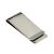 Value Saver Plain Nickel Silver Plated Money Clip  (engravable - 55 x 25mm)