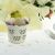 Butterfly Design Ivory Metal Favour Bucket/Pail