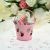 Baby Pink Baby Feet Design Favour Buckets