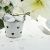 Silver Metal Favour Buckets with Love Hearts Design