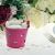 Hot Pink Metal Favour Buckets with Love Hearts Design