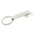 NO.1 DAD Silver Finish Bottle Opener Keyring