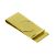 Golden Money Clip 19mm Bezel Cabochon Recess for Doming or Sixpence coin