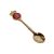 Golden Souvenir Spoon with your Bespoke Design