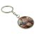 Bespoke Photo Big Round 37mm Recess Keyring (Engravable)