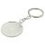 Big Round 37mm Recess Keyring (Engravable)
