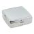 Rhodium Plated Square Pill Box (Engravable)