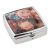 Rhodium Plated Bespoke Square Pill Box