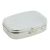 Rhodium Plated Rectangle Pill Box (Engravable)