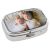 Bespoke Photo Image Rhodium Plated Rectangle Pill Box
