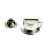 Tea Cups Design Lapel Pin Badge  Themed for 20th Anniversary China