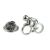 Cyclist on Bike Design Lapel Pin Badge Bicyle Fans Gift