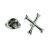 Crossed Bones Design Lapel Pin Badge