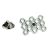 Honeycomb Design Lapel Pin Badge