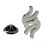 Judo Sport Lapel Pin Badge