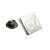 Engraved Polar Bear Lapel Pin Badge (10993)