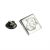 Engraved Leopard Head Lapel PIn Badge (10914)