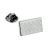 Engraved Ska Design Rectangular Lapel Pin Badge