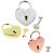 Personalised Lovers Silhouette Design Love Padlock