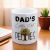 Dad's Little Pot of Pennies Design Ceramic Pot