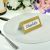 Pack of 50 New Design Gold Framed Place Cards