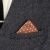 Chocolate Brown Spotted Pocket Square
