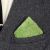 Bright Green Paisley Design Pocket Square