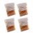 Amber Gold Scatter Crystals - Value Saver - (4 Pack)