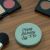 Personalised Teal Leatherette Handbag Mirror