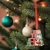 Personalised with photos HoHoHo Design Christmas Hanging Ornament Pendant
