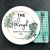 Personalised Table top Placemat Gift Dishing Up Since Design Placemat with Family Name and Date