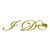 Glitter Sparkle Gold I Do Shoe Sticker