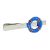 Blue Lifebuoy / Life Belt Ring Tie Clip