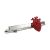 Anatomical Red Heart Tie Clip
