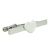 Domed Love Heart Tie Clip Slide