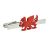 Red Welsh Dragon Wales Tie Clip