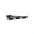 Classic Tie Clip WIth Black Inserts and Pattern (DWC)