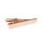 Slim or Skinny Plain Rose Gold Tie Clip - 4cm (engravable)