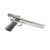 Long Barrel Pistol Design Tie Clip
