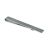 Rhodium Plated Plain Tie Slide (engravable)
