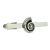 Ammonite Fossil Tie Clip