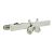 Crossed Tennis Racquets Tie Clip