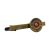 Brass Shotgun Cartridge Cap Tie Clip