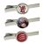 Bespoke Domed Tie Clip with your own photo/logo (Gold or Silver available)