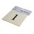 Ivory Square Card Table Numbers 1-12