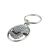 English Pewter Key Ring - Spaniel Dog