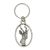 English Pewter Key Ring -  Roe Deer