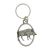 English Pewter Key Ring - Wild Boar
